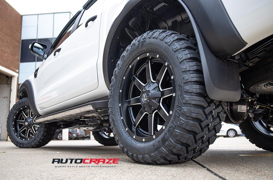 FORD RANGER MAVERICK GLOSS BLACK MILLED ACCENTS